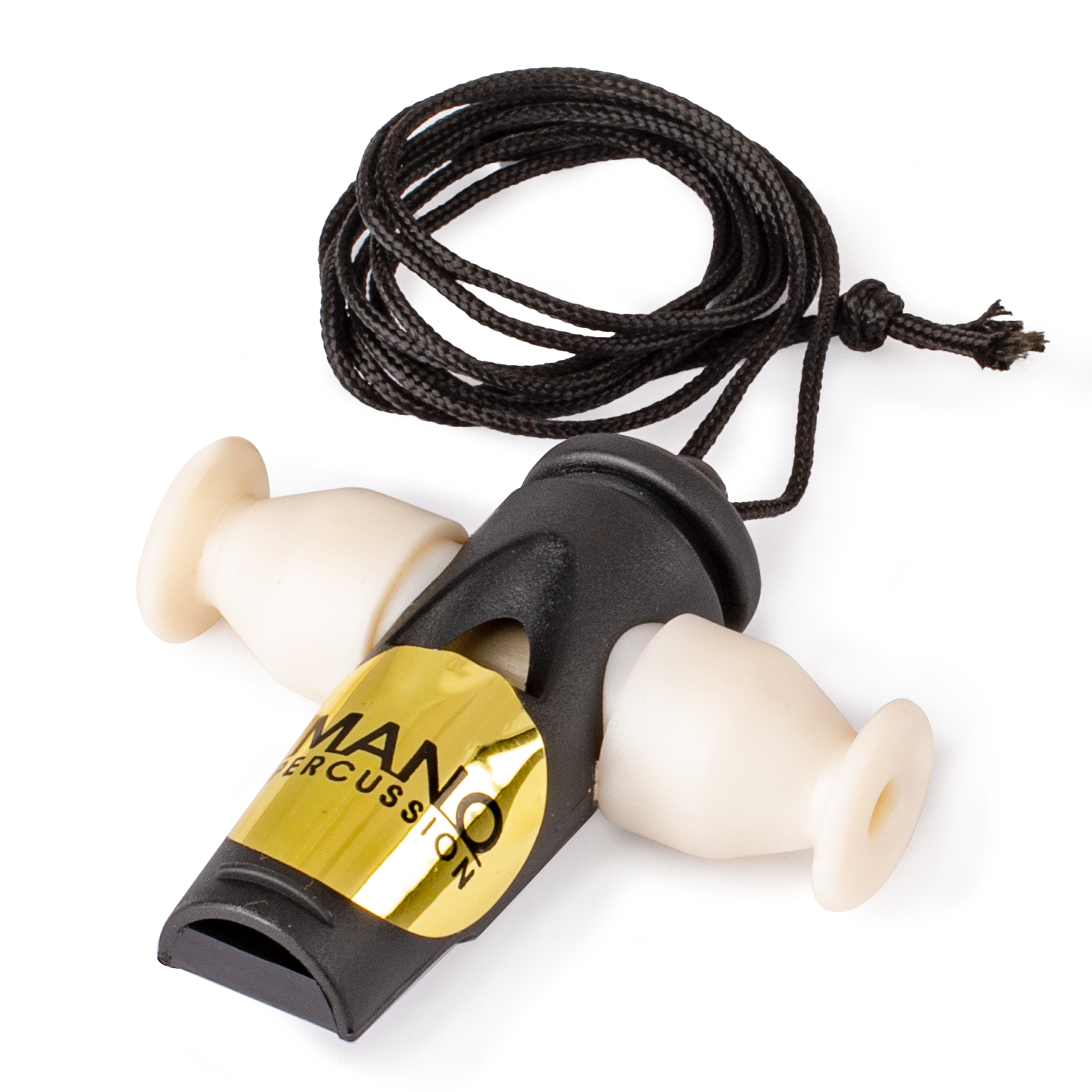 Mano Percussion | UE852 | Tri-Tone Whistle | Black/White Mano Percussion | UE852 | Tri-Tone Whistle | Black/White
